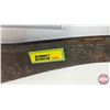 Image 7 : Cast Iron Frame Hay Knife  (Total Length : 35"L)
