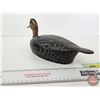 Image 8 : Wooden Duck Decoy (Consignor Tag ~ Hand Carved & Painted : Mallard Hen : Working Decoy) (Measures : 