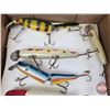 Image 2 : Vintage Large Fishing Lures (7pcs)