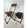 Image 3 : Folding Hunting Chair w/Under Seat Storage & Folding Stool