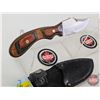 Image 2 : Premiere H-88 Hunting Knife with Laminated Handle & Sheath  (Total Length of Knife : 8-1/2"L)