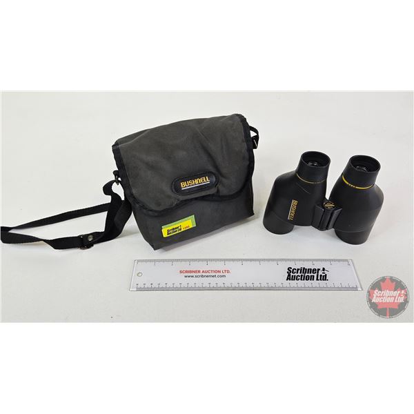 Bushnell Spectator Plus 7x35 Binoculars w/Carry Case  (Case Measures : 7"H x 7"W x 3"D)