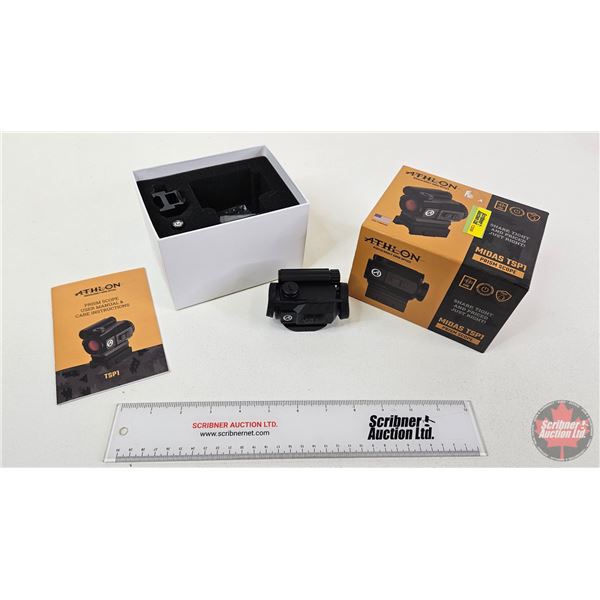 Athalon Optics Midas TSP1 Prism Scope (Box Measures : 4"H x 6"W x 4-1/2"D)