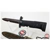 Image 6 : Danish Bayonet w/Sheath "USM5A1" (M1 Garand) (Total Length of Bayonet : 11-1/2"L)