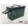 Image 5 : Metal Ammo Box  (Measures : 7-1/2"H x 6-1/4"W x 12"D)
