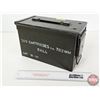 Image 5 : Metal Ammo Box  (Measures : 7-1/2"H x 6-1/4"W x 12"D)