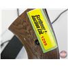 Image 11 : C02 AIR PISTOL : Crosman Peacemaker Model 44 : 22cal : Single Action c/w Holster & Belt  (Total Leng