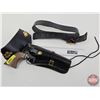 Image 1 : C02 AIR PISTOL : Crosman Peacemaker Model 44 : 22cal : Single Action c/w Holster & Belt  (Total Leng