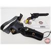 Image 2 : C02 AIR PISTOL : Crosman Peacemaker Model 44 : 22cal : Single Action c/w Holster & Belt  (Total Leng