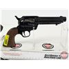 Image 3 : C02 AIR PISTOL : Crosman Peacemaker Model 44 : 22cal : Single Action c/w Holster & Belt  (Total Leng