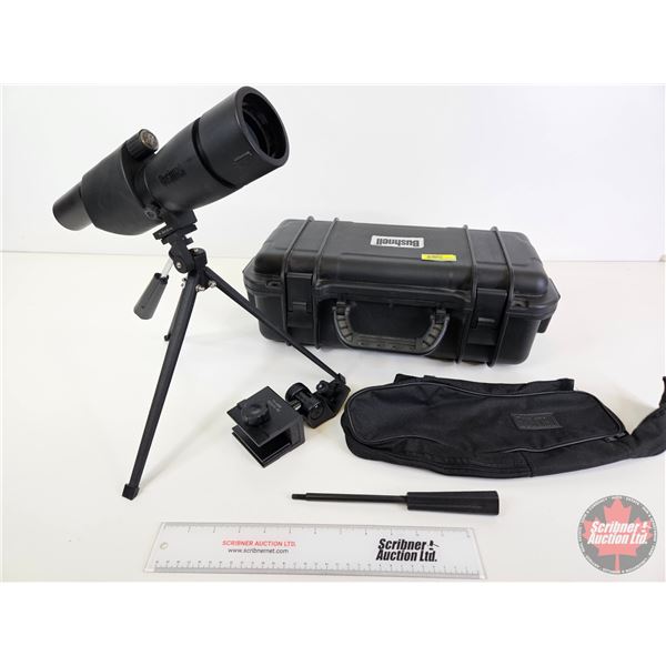 Bushnell Sentry 18-36x50 Spotting Scope w/Tripod & Window Mount & Carry Case (Case Measures : 9-1/2"