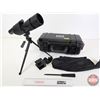 Image 1 : Bushnell Sentry 18-36x50 Spotting Scope w/Tripod & Window Mount & Carry Case (Case Measures : 9-1/2"