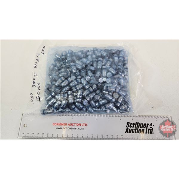 Lead Bullets : .430cal  (1 Bag of 250)