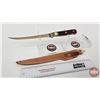 Image 4 : Uncle Henry Fillet Knife w/Leather Sheath (Total Length of Knife : 12")