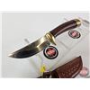 Image 5 : Browning Belt Knife w/Leather Sheath (Total Length of Knife : 7-1/2"L)