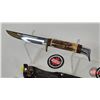 Image 3 : Rehwappen Hunting Knife w/Leather Sheath  (Total Length of Knife : 10-1/2"L)