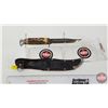 Image 1 : Anton Wingen Jr Hunting Knife w/Leather Sheath (Germany) (Total Length of Knife : 8"L)