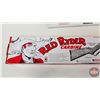 Image 11 : AIR RIFLE : Daisy Red Ryder Carbine 650 : .177cal BB : Lever  c/w Original Box, Safety Glasses & Tar
