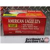 Image 4 : AMMO : American Eagle 22's High Velocity : 22 LR (38gr Hollow Point) (2 Bricks of 400) (800 Rnds TOT