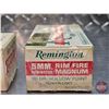 Image 2 : AMMO : Remington (Vintage) : HI-SPEED Rim Fire Magnum : 5mm Remington (38gr Hollow Point) (2 Boxes o