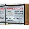 Image 3 : AMMO ~ CASE LOT : Winchester Super X High Velocity : 22 LR (37gr Hollow Point) (100 Boxes of 50) (50