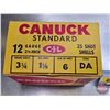 Image 4 : AMMO: CIL Canuck Standard : 12ga (2-3/4") (1-1/8oz - #6 Shot) (1 Box of 25 Rnds TOTAL)