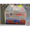 Image 4 : AMMO : Federal Classic :  30-30 Win (150gr Hi-Shok Soft Point FN) (1 Box of 16 Rnds TOTAL)