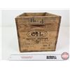 Image 5 : CIL Wooden Ammo Crate  (8-5/8"H x 9-3/8"W x 14"D)