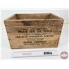Image 6 : CIL Wooden Ammo Crate  (8-5/8"H x 9-3/8"W x 14"D)