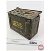Image 6 : Metal Ammo Box "UNITED" (7-5/8"H x 6"W x 12"D)
