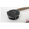 Image 6 : Vintage Fishing Rods & Fly Reels (3) (Note : Rod with the Fly Reel is Missing End)  (Shipping Size :