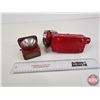 Image 7 : Collector Combo: Flashlights (2) (Smaller "Burgess Lantern" Measures: 4"H x 2-3/4"W x 3-5/8"D) (Larg