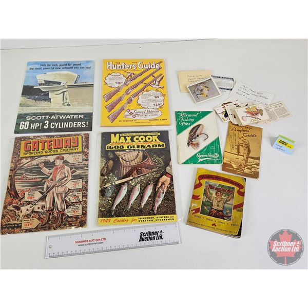 Collector Combo: - Fishing - What Tackle and When Book - Birds of Canada Imperial Tobacco Co. Tradin