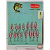 Image 2 : Store Displays (2): - Sure Strike Fishing Lures (with 15 Lures - New Old Stock) (12-1/4" x 10") - Su