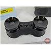 Image 2 : Vintage "Airguide" Miniature Binoculars/Opera Glasses (w/Case)