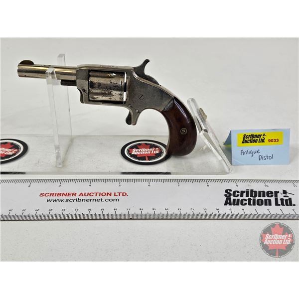 Antique Pistol : Victor No. 3 (Pat. May 1876) : 32 R.F. : Revolver (Note: Does not index every time)