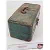 Image 7 : Vintage Tackle Box with Vintage Tackle Contents (Box Measures: 6-3/4"H x 14"W x 6-7/8"D)
