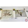 Image 1 : Vintage Canadian Wildlife Prints (2) : (Both Measure : 18" x 23")