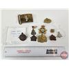 Image 1 : Canadian Army Caps Badges, Pins & Belt Buckle