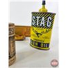 Image 4 : Vintage Gun Related Collectibles : - Gun Grease - Gun Glue - Pellets - Avon Aftershave Shotgun Shell