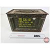 Image 6 : Metal Ammo Box (c.1954) (Measures : 7-1/2"H x 12"W x 6-1/2"D)