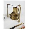 Image 3 : Handy Campers' Stove w/Original Travel Canister (Measures : 5-1/4"H x 3-1/2"Dia)