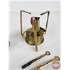 Image 4 : Handy Campers' Stove w/Original Travel Canister (Measures : 5-1/4"H x 3-1/2"Dia)