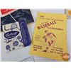 Image 7 : Vintage Sports Collector Combo : - Baseball - Leg Bands - Whistle - Ephemera (5)