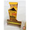 Image 4 : Vintage Collector Combo :  - Wooden Spigot - Coca-Cola Can - Weksler Oven Thermometer - Pedometer - 