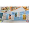 Image 12 : Vintage Tea Collectibles : Lipton Tea Felt Butterflies (8) & Red Rose/Blue Ribbon Collector Card Boo