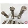 Image 3 : Vintage Flashlights (8)  (Note : One has cracked glass) (Longest Measures : 9-1/4"L)