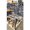 Image 2 : Pallet Lot : Variety of Resetting Targets (6) w/Custom Built Stands  c/w BB Guns (2) : Daisy Power L