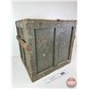 Image 1 : Large Wooden Shipping Crate (Dutch Tag)  ( Measures : 23-1/2"H x 19-3/4"W x 24"D)