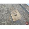 Image 3 : Large Wooden Shipping Crate (Dutch Tag)  ( Measures : 23-1/2"H x 19-3/4"W x 24"D)
